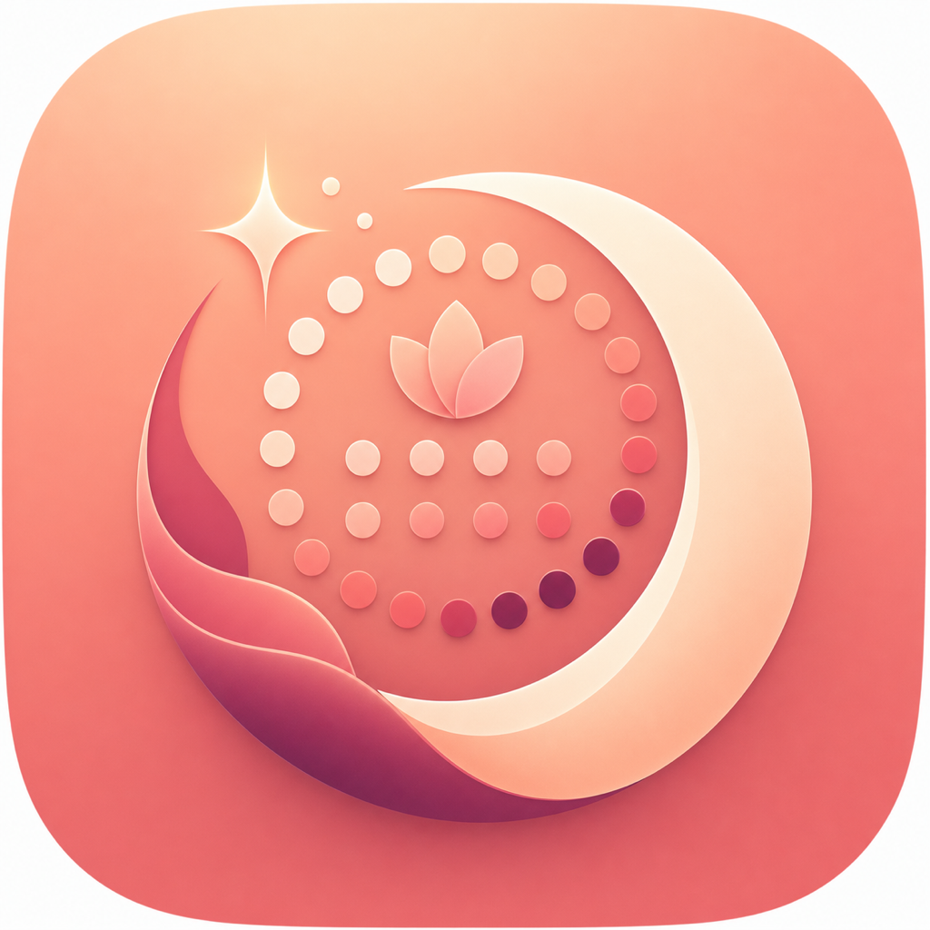 Ритъм period tracker app icon